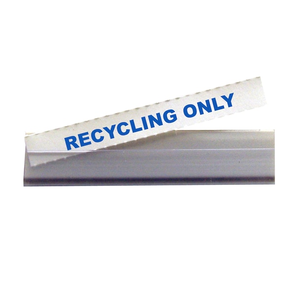 CLine Products Shelf Labeling Strips, 4 x 78, 10PK Set of 5 PK, 50PK 87447CT Zoro